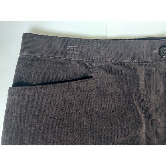 NWOT Ladies Tribal Stretch-Extensible Brown Corduroy Straight Mid-Rise Pants 12P - Picture 4 of 10